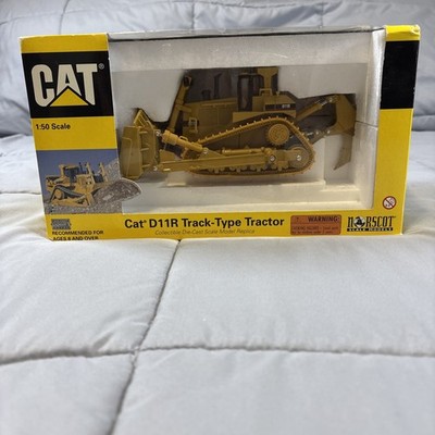 NORSCOT 1/50 SCALE #55025 CATERPILLAR CAT D11R TRACK-TYPE TRACTOR W/RIPPER NIB