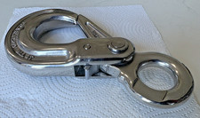 TYLASKA LH 10 Hak podnoszący ze stali nierdzewnej WLL 4T A192 PH polerowany stal nierdzewna