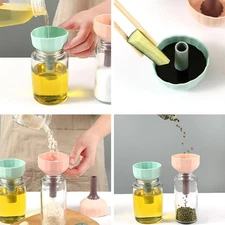 Kitchen Funnel |Mini Filling Kitchen Funnel, Silicone PP Funnel For Cooking 