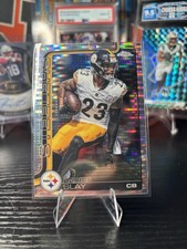 2023 Topps Chrome Darius Slay #259 Parallel Pittsburgh Steelers Football