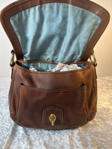 Vintage Coach Legacy Ali Brown Leather Turnlock Shoulder Bag F12854 by Coach, $199.99 - Photo 9