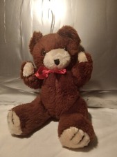 Russ Berries 1977 Brown Teddy Bear Plush 12" Tall
