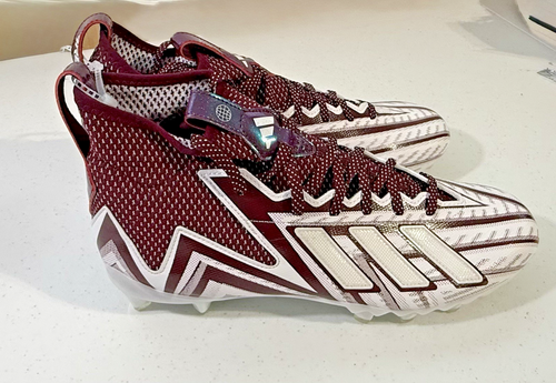 Adidas Men's Freak 23 Inline Football Cleats Maroon/White Size 11 New With Tags - Picture 3 of 4