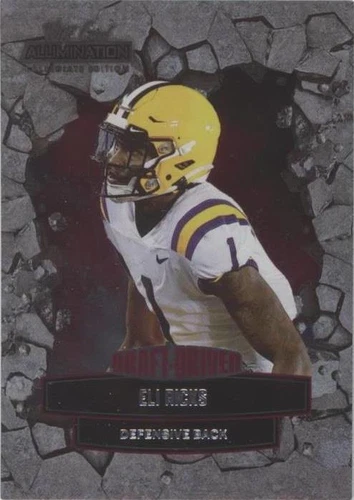 2021 Wild Card Alumination NIL Collegiate Edition Eli Ricks #ANDD-11