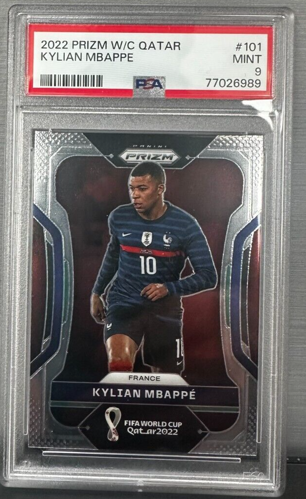 KYLIAN MBAPPE #101 2022 Panini Prizm World Cup Qatar France