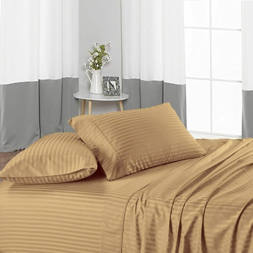 Ultimate Egyptian Cotton 1000TC 4 PCs Sheet Set Select AU Size Multi Colors - Foto 157 di 315