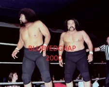 SAMOANS SIKA & AFA WRESTLER 8 X 10 WRESTLING PHOTO NWA WWF