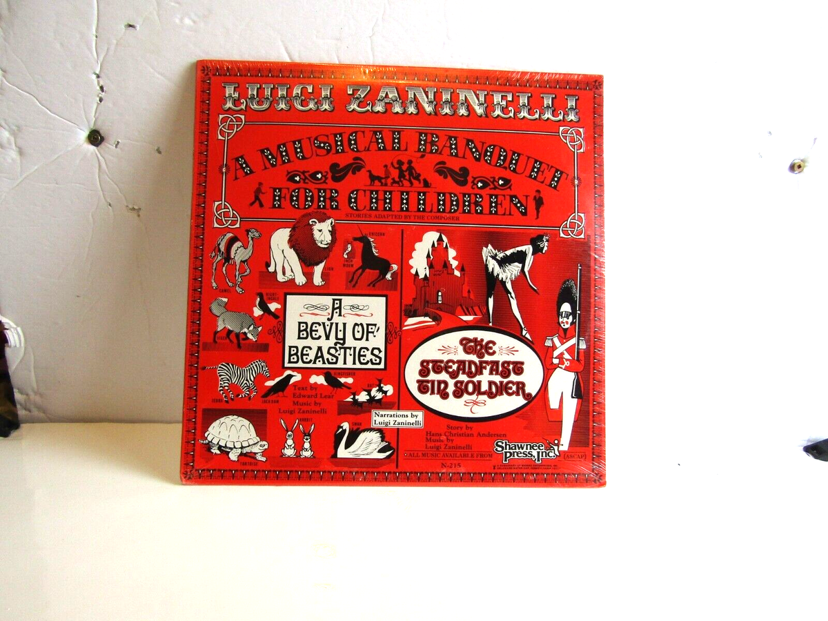 洋楽 The Cenbites / LP 1-LP-LUIGI ZANINELLI-A MUSICAL BANQUET FOR CHILDREN-SHAWNEE PRESS