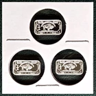 $1 Buffalo Bar - 3 x 1g Gram Fine Silver Bars!!