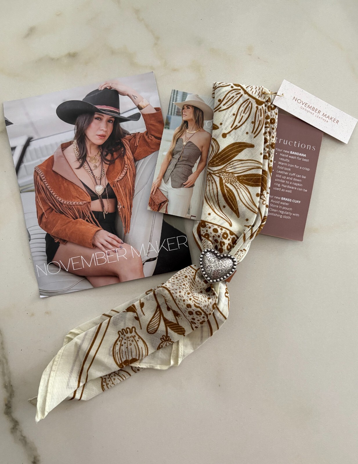 November Maker Wild West Scarf Bandana 22