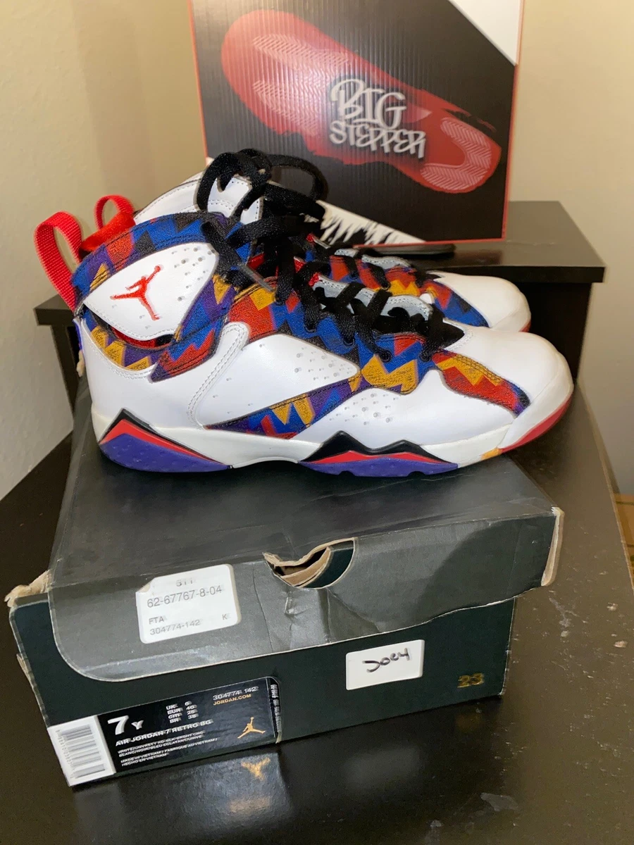 Jordan retro hot sale size 7