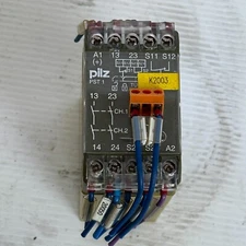 pilz PST 1 24 V DC ID-No.: 420080 107843 SAFETY RELAY