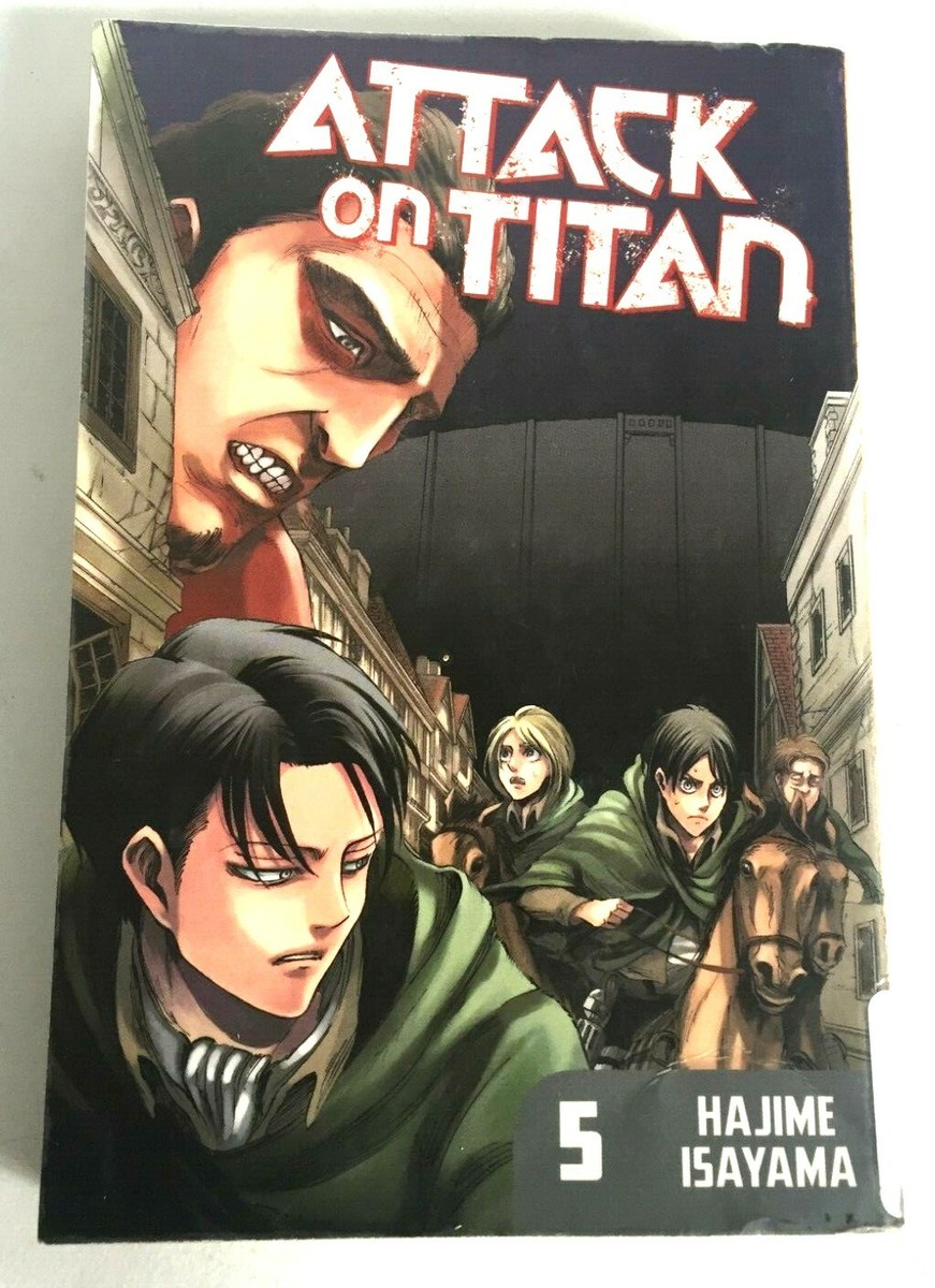 Attack on Titan Vol 5 | Hajime Isayama Paperback Manga Graphic