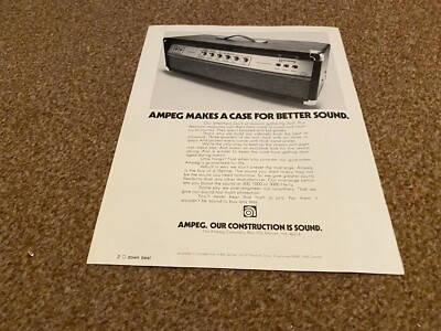 JBF3 WERBUNG 11X8 AMPEG VERSTÄRKER