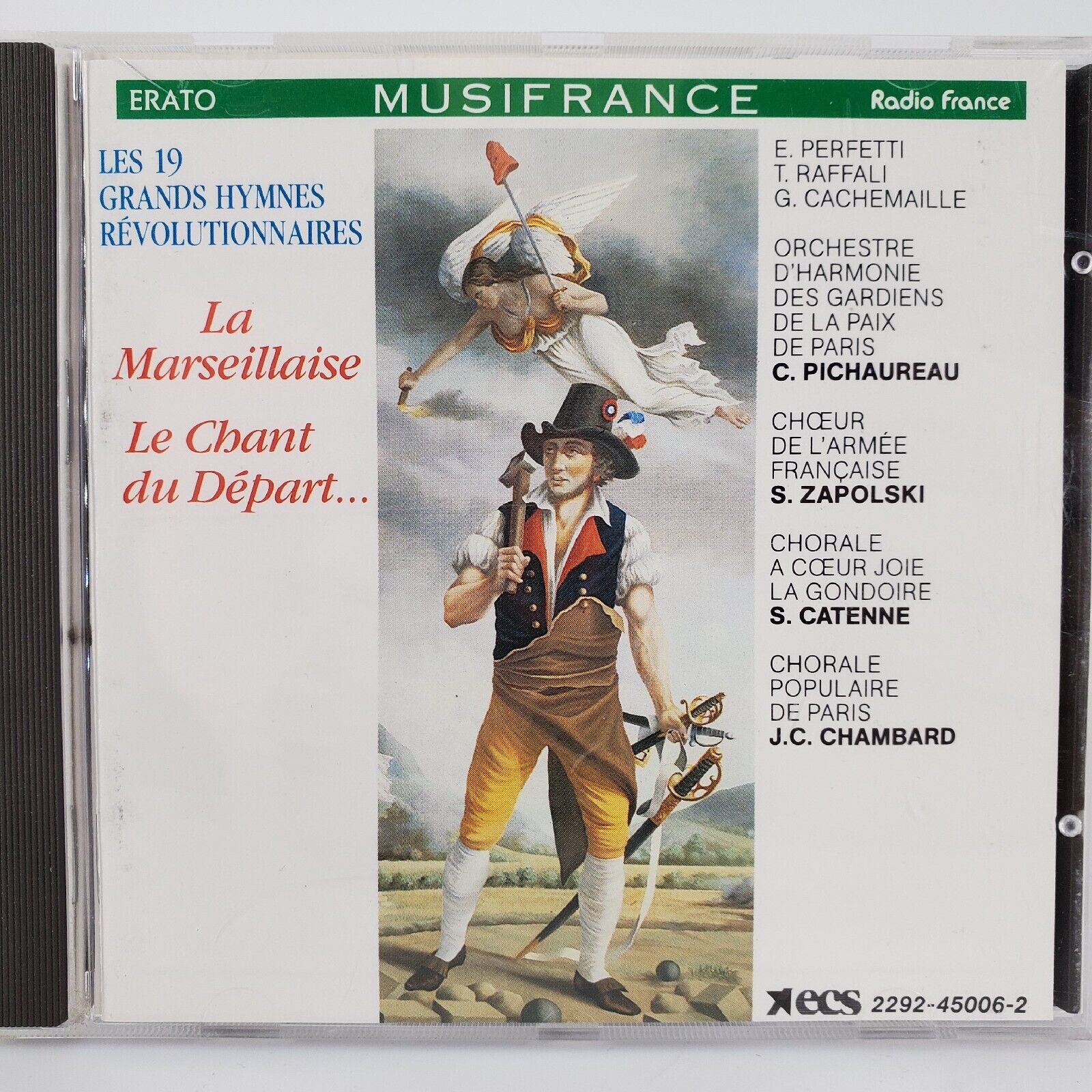 Musifrance Series - Les Grands Hymnes Revolutionnaires Perfetti CD Radio France