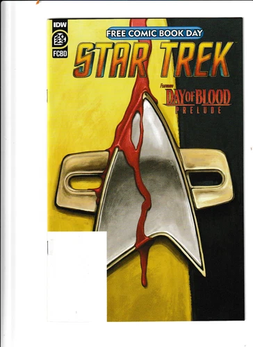STAR TREK#1 NM 9.8 FCBD!PRELUDE TO STAR TREK:DAY OF BLOOD!ORIGINAL MATERIAL!COOL