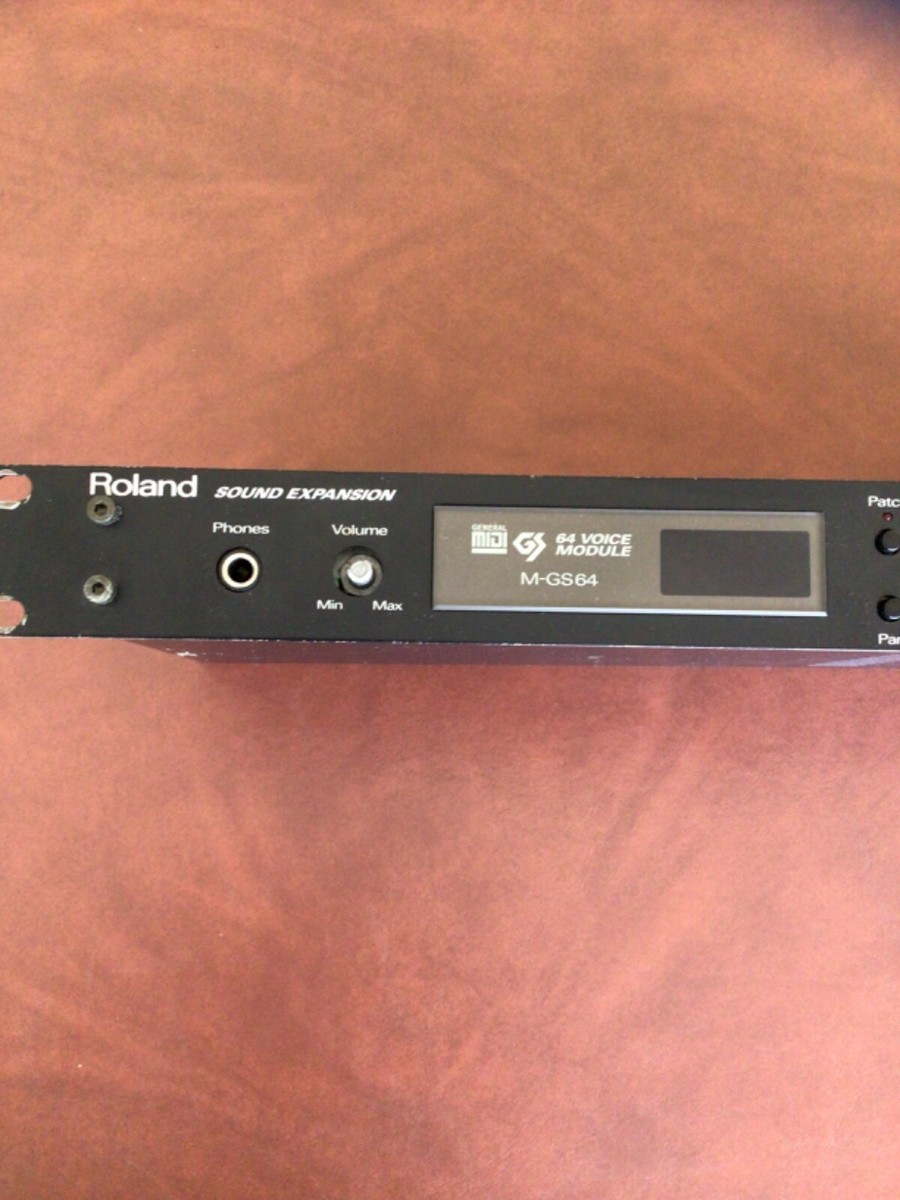 Roland M-GS64 - 64 Voice 32 Part - MIDI Sound Expansion