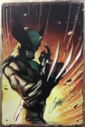 New 8x12 TIN SIGN Wolverine superhero claw blades comics vintage door wall Br1a