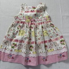 Blueberi Boulevard Dress Baby Girls 24 mo Floral Cottage Core Embroidered