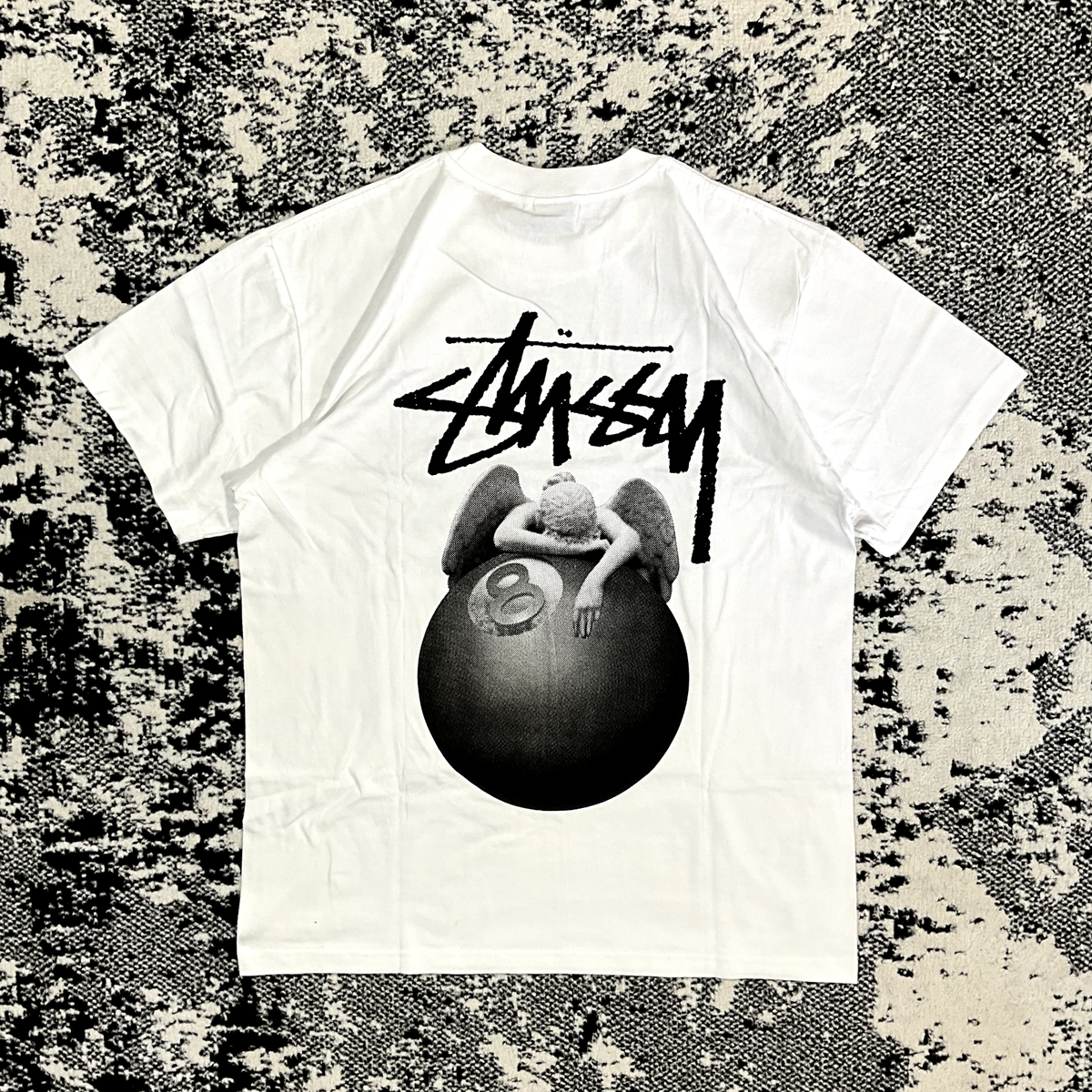 STUSSY ANGEL TEE WHITE - LARGE | eBay
