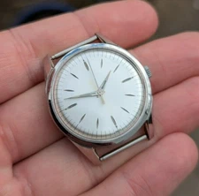Landeron Electric 4750 Vintage Watch, Sterile Dial Possibly NOS Circa 1961-2