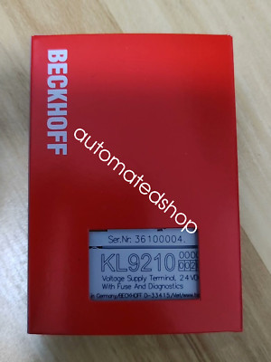 KL9210-0020 BECKHOFF Voltage supply terminal brand new Shipping DHL or FedEX