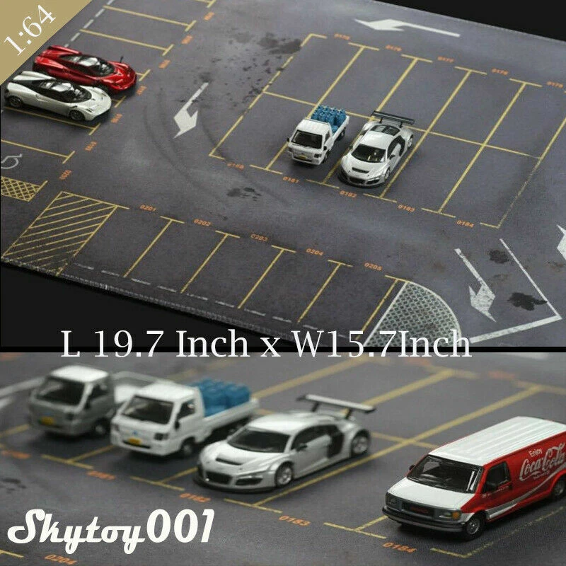 Parking Lot  Scenery Mouse Pad Table For 1: 64 Model Car Mouse Pad 40*50cm - Image 4 of 4