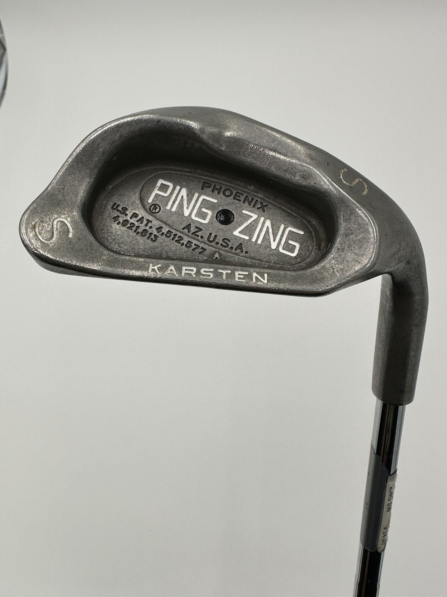 Ping Zing Black Dot SW Sand Wedge KT-M Steel Shaft Stiff