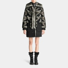 Nwt Coach Runway Pierced Sheepskin Coat Shearling/leather Natural, 2xs $2495