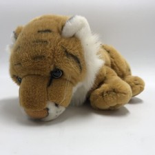 Animal Alley Toys-R-Us Plush Tiger Lion Cub Cat Hand Puppet 10  