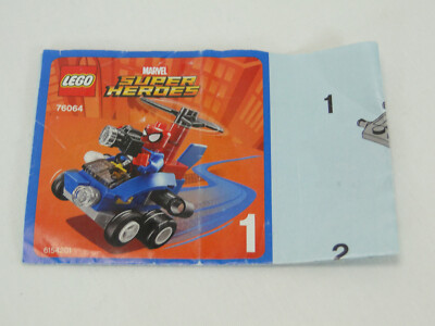 Lego Super Heroes 76064 Spider Man vs. Green Goblin komplett mit 