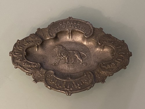 Automobilia Automobile cendrier Peugeot Cercle de Beaulieu début 1900 - Foto 1 di 6