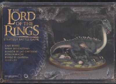 Cave Drake Resin The Hobbit Lord of the Rings Games Workshop