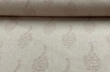 Vintage Paisley Tail Linen Fabric Pink Curtain Blind Upholstery