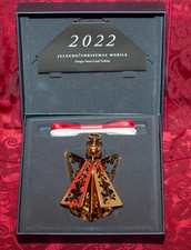 GEORG JENSEN 2022  Lace Angel Blonder Engel 18 k verg+ Box Lund Traberg Juleuro