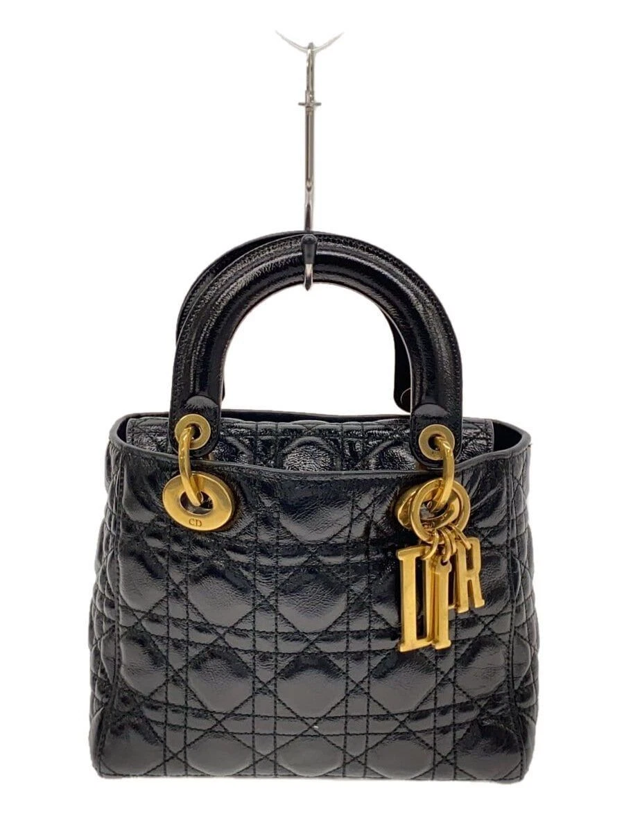 Sac cabas Christian Dior My ABC Lady cuir noir uni occasion