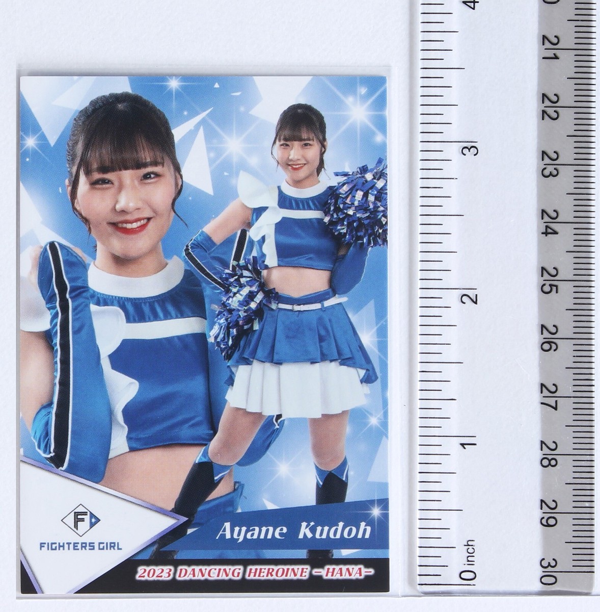 バンドリ　英語　チアリーダー レイヤ　Grade 10 プロモカード Ayane Kudoh (FIGHTERS) No.43 - 2023 BBM Baseball Cheerleader Card