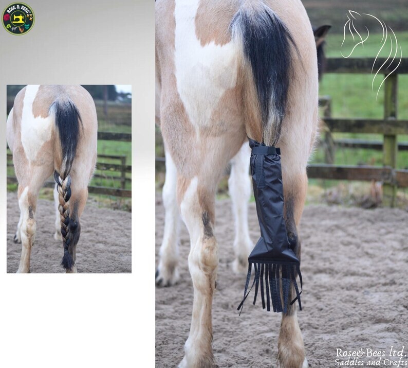 Horse / Pony Tail Bag With Fringe Pony Equestrian Equipment Horse Racing Care
