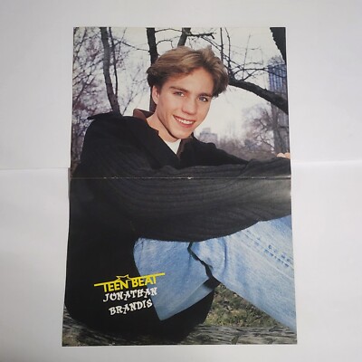 Jonathan Brandis Scott Wolf All-4-One centerfold poster vtg