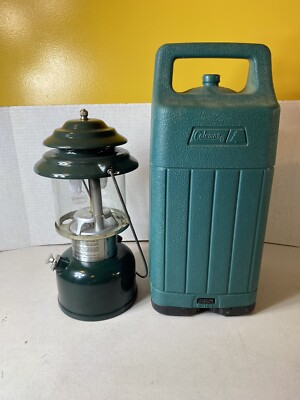 Coleman Adjustable Two Mantle lantern model 286A, 288A with case