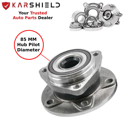 Wheel Bearing Hub for Audi RS3, S3, TT Quattro, RS Quattro, TTS Quattro 85mm Hub - Bild 2 von 10