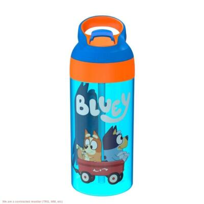 #ad Bluey 17.5oz Plastic Water Bottle Zak Designs $14.99