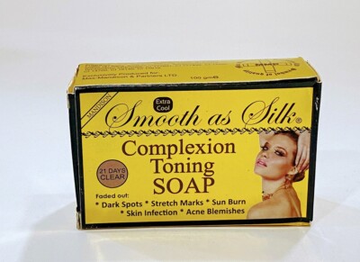 Smooth As Slik Complexion Toning Soap 100g FadeOut Stretchmark, Dark Spot, Scars