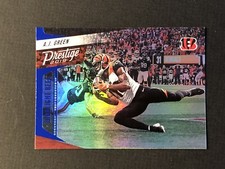 2019 Panini Prestige A.J. GREEN 'HIGHLIGHT REEL' XTRA POINTS BLUE CARD! BENGALS