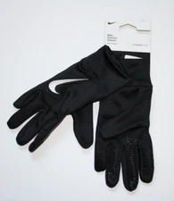 NWT Nike Therma-FIT Training Men's Large Black Gloves Touch Screen Compatible