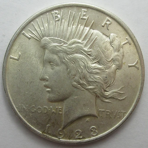 1923 Silver Peace Dollar -UNC- (#314d)
