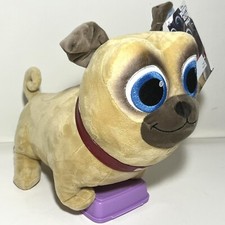 Disney Puppy Dog Pals Rolly Plush 12  Stuffed Animal Pug Plush NWT