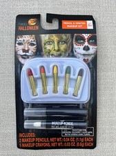 Happy Halloween Pencil And Crayon Makeup Kit New in Box