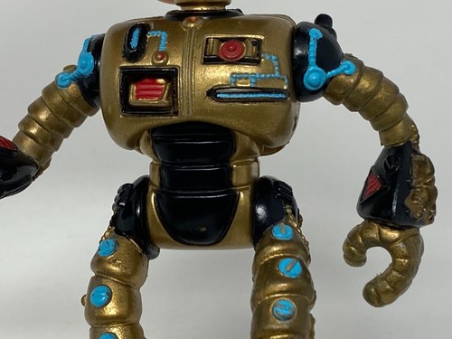 Vintage 1990 TMNT Teenage Mutant Ninja Turtles FUGITOID Action Figure Playmates - Imagen 18 de 20