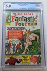 Fantastic Four Annual #1 CGC Graded 5.0 OW/W pages Marvel 1963 Early Spider-man!